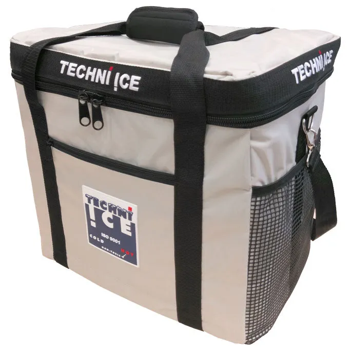 13L   34L Techni Ice High Performance Cooler Bag Combo - Grey