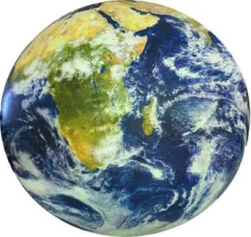 30cm NASA Earth From Space Inflatable Globe by ITM