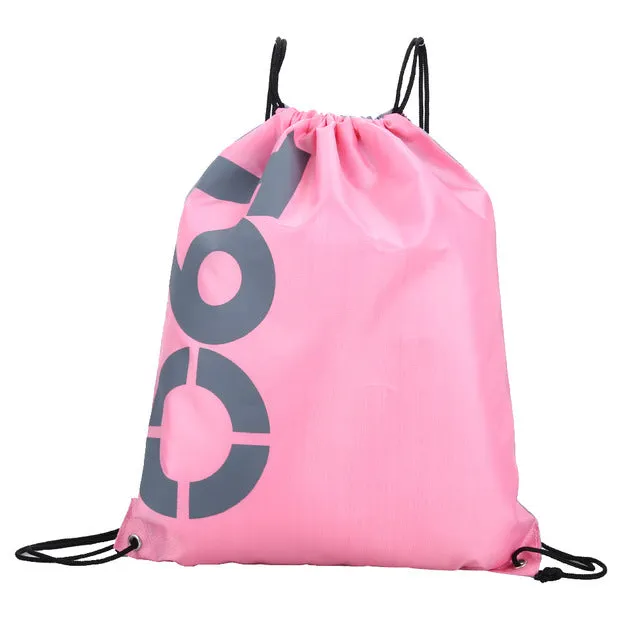 34*42cm Double Layer Drawstring Waterproof Backpacks Colorful Shoulder Bag Swimming Bags for Outdoor Sports EA14