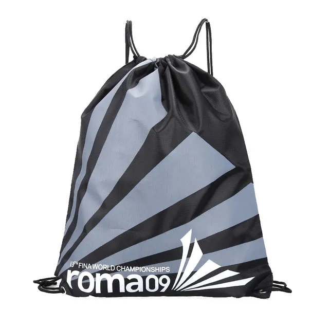 34*42cm Double Layer Drawstring Waterproof Backpacks Colorful Shoulder Bag Swimming Bags for Outdoor Sports EA14