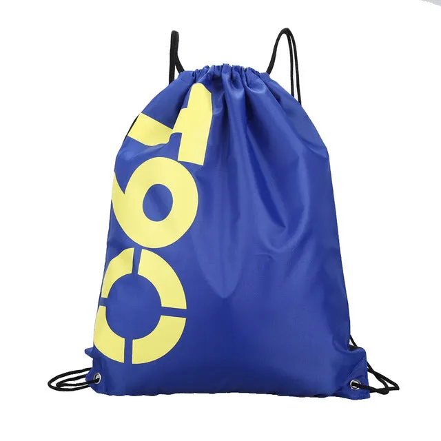 34*42cm Double Layer Drawstring Waterproof Backpacks Colorful Shoulder Bag Swimming Bags for Outdoor Sports EA14