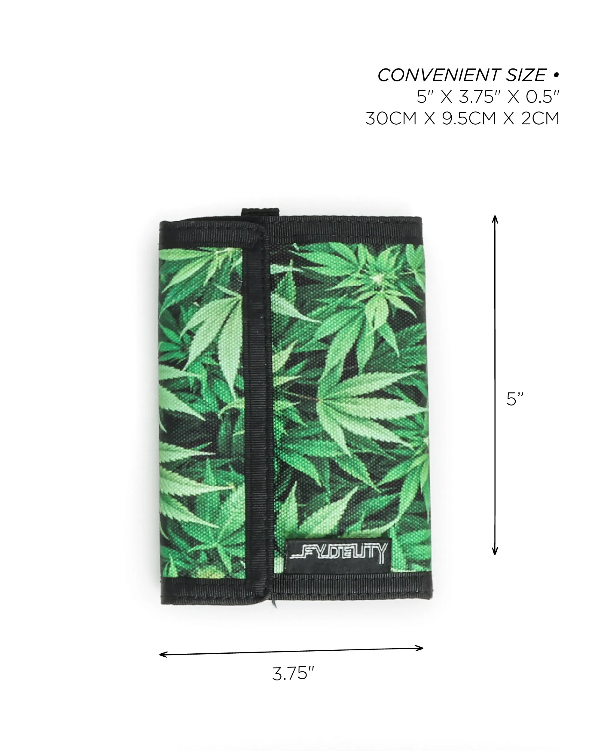 80's Wallet | Bi-Fold RFID |Weed