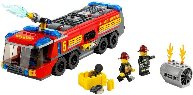 Airport Fire Truck, 60061-1