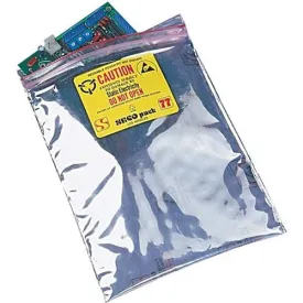 Anti-Static Reclosable ESD Bubble Bags 8 x 10 - Static Shielding