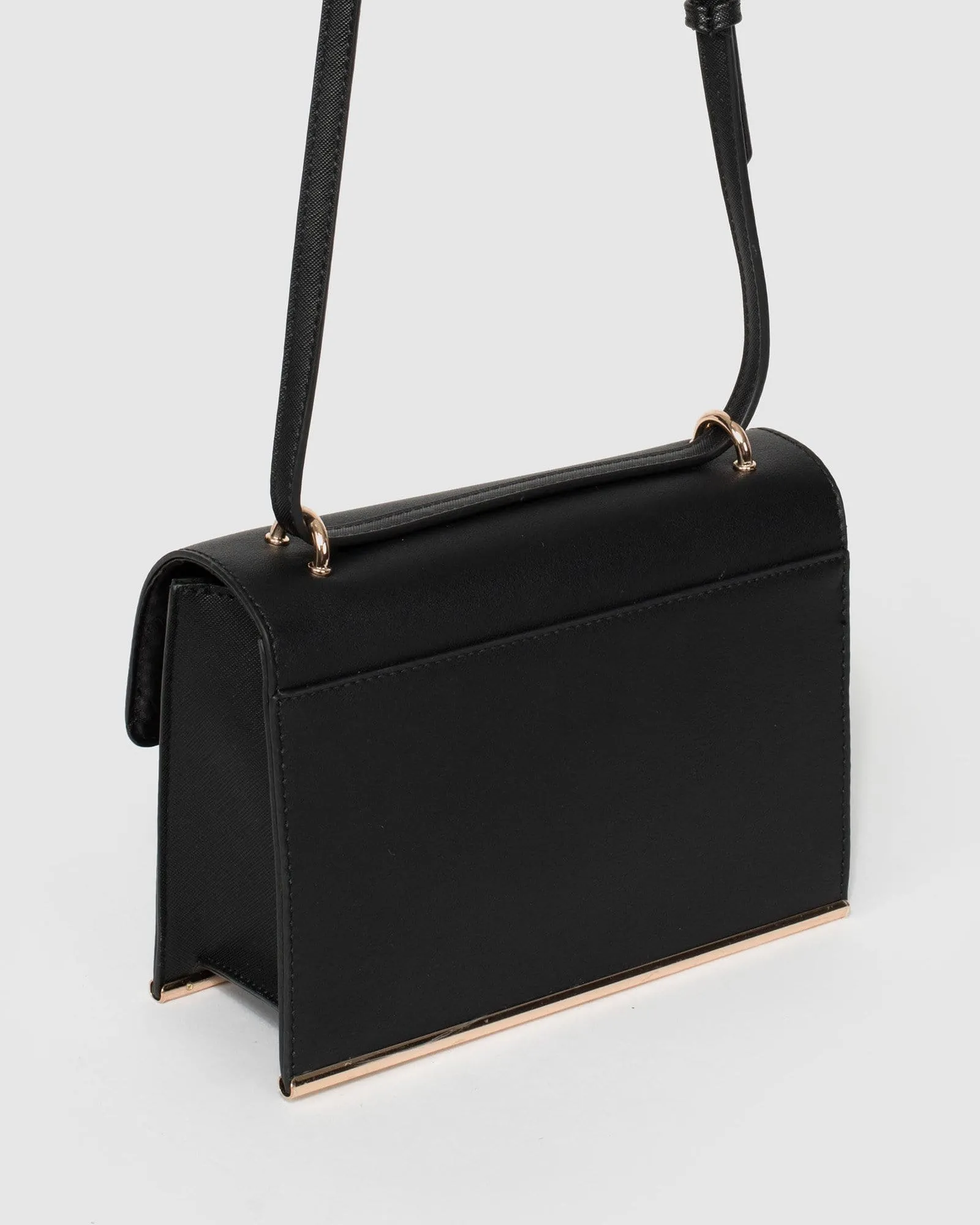 Black Lorraine Crossbody Bag