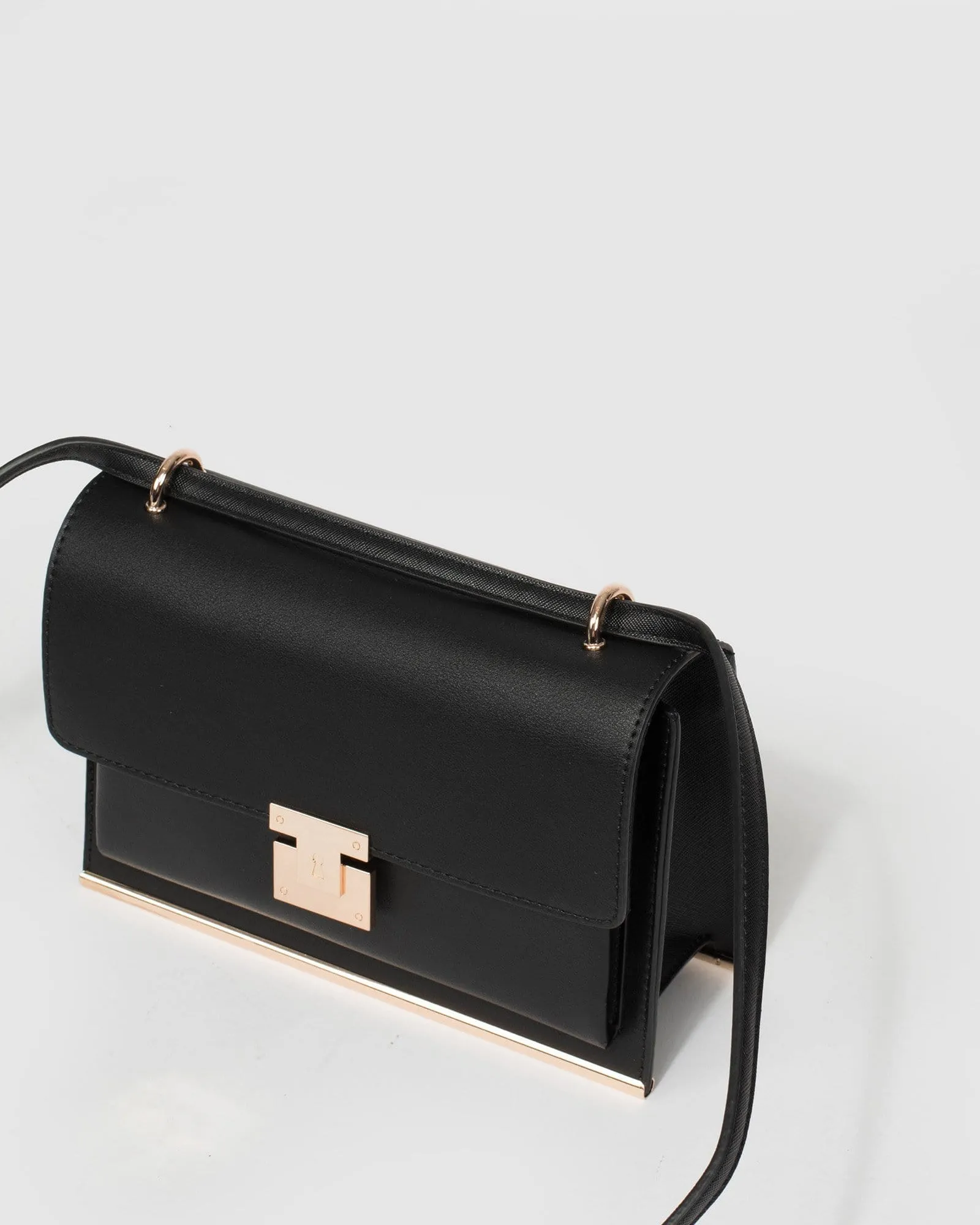 Black Lorraine Crossbody Bag