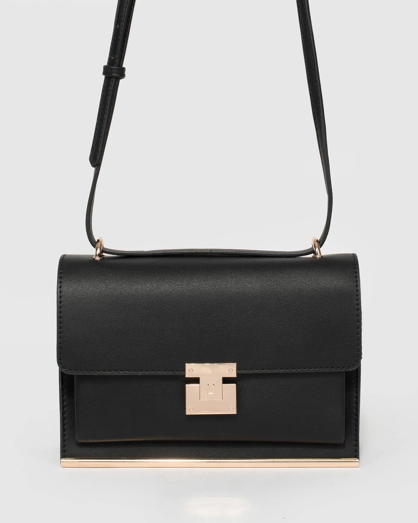 Black Lorraine Crossbody Bag