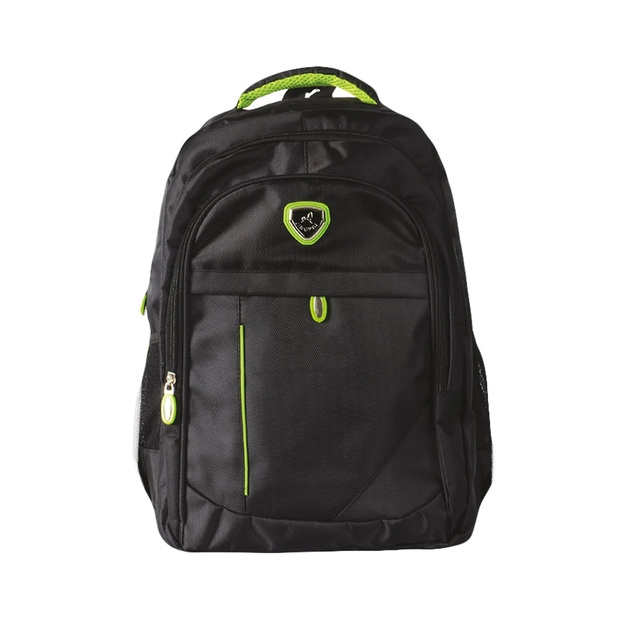 Boys Backpack - Black & Green