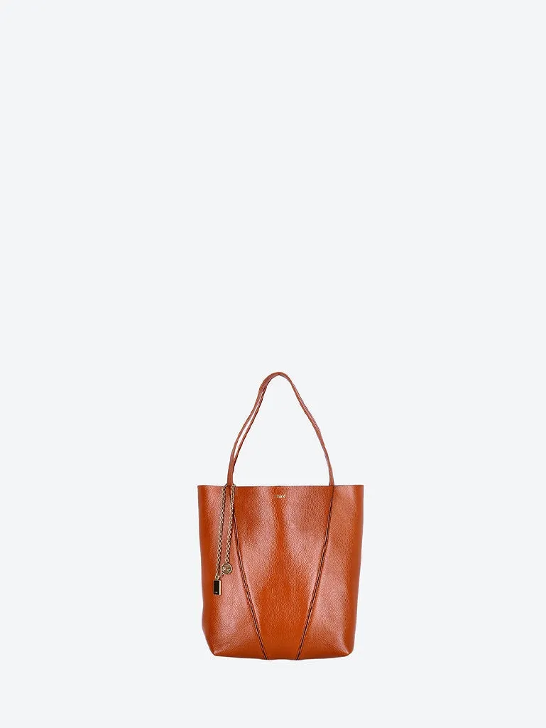 Chloe spin leather medium tote bag