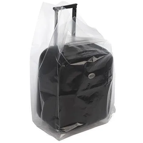 Clear Gusseted Poly Bags. 16 x 14 x 30 x 3 mil