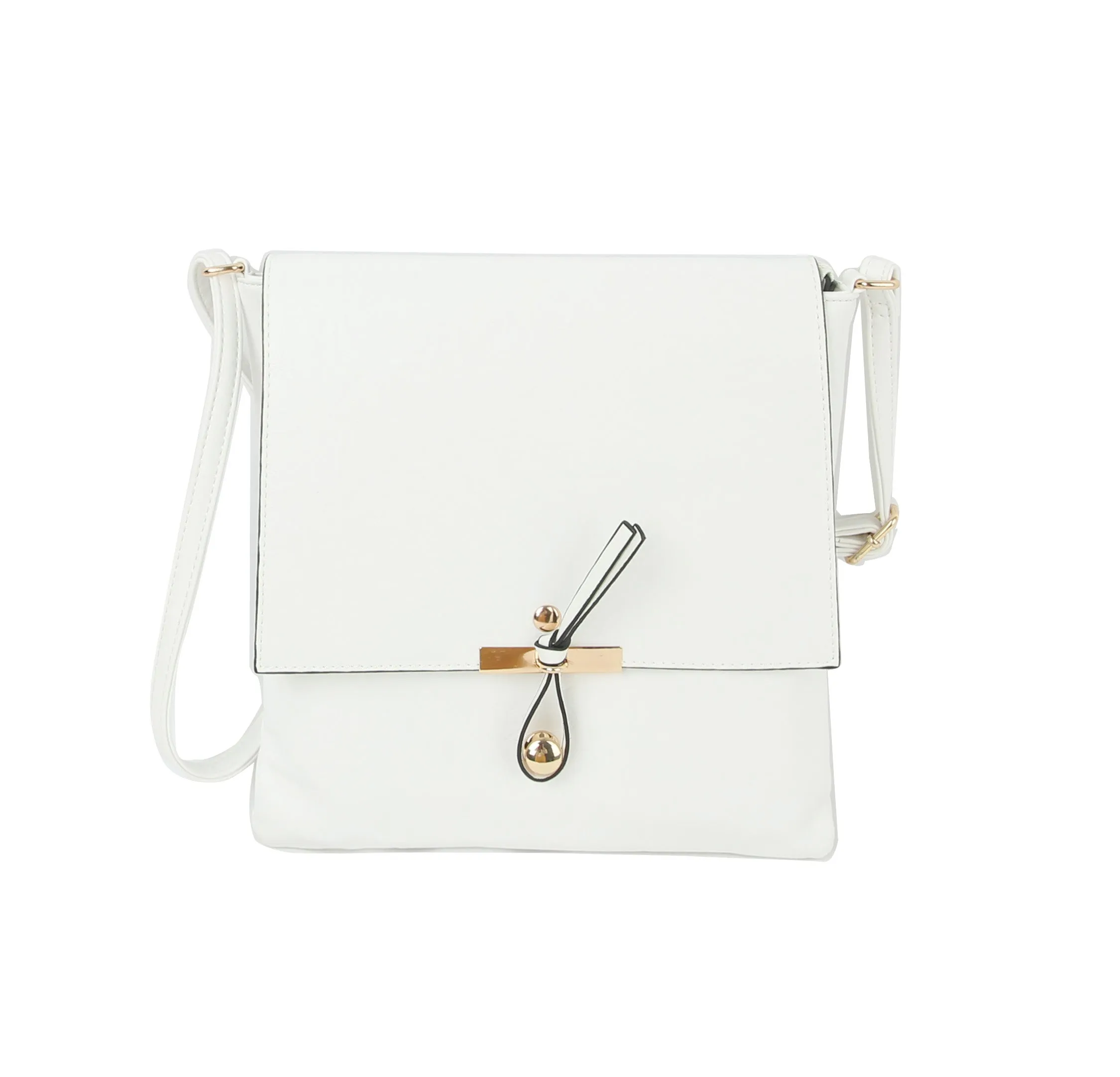 Crossbody Bag with Flap Over Snap for Women