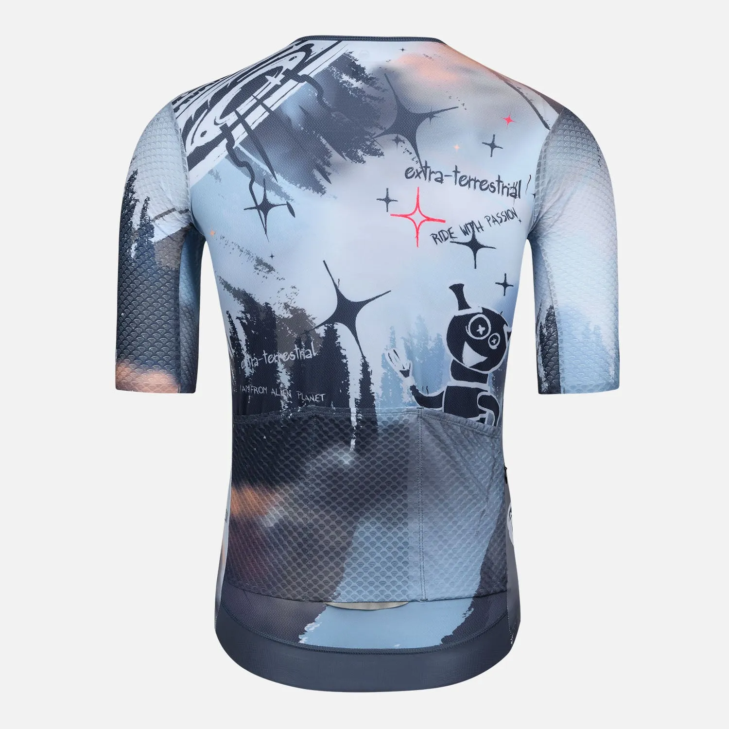 Cycling Jersey Mens LifeStyle Alien