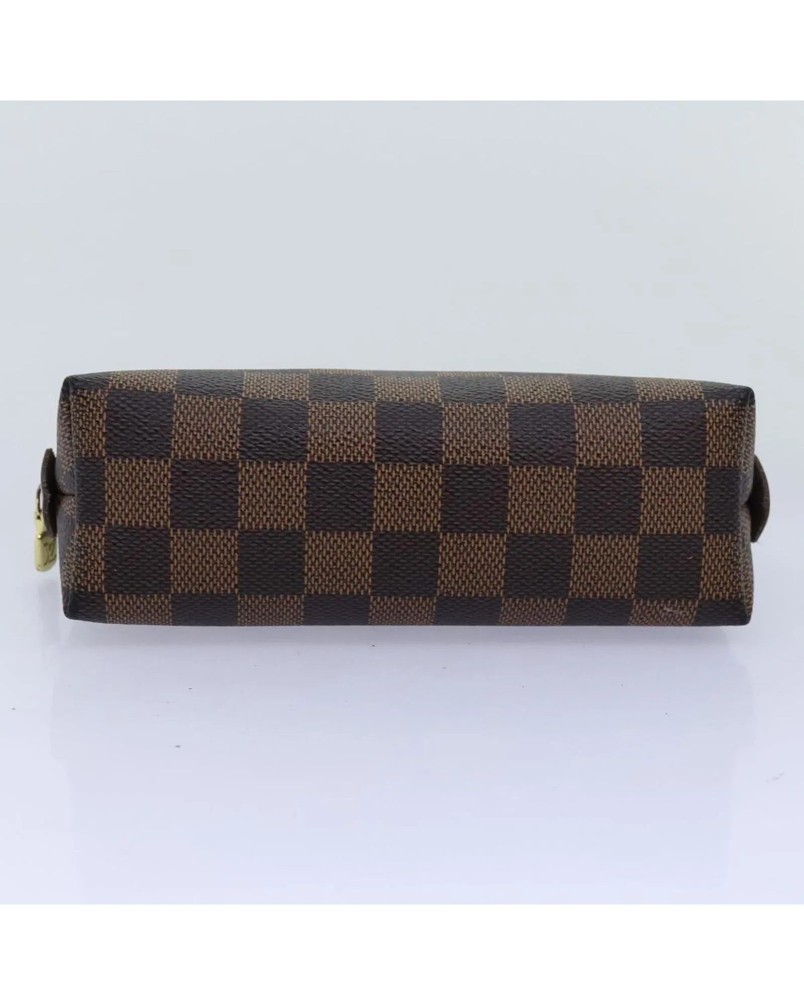 Damier Ebene Pouchette Cosmetic PM - Canvas Material Spain Made