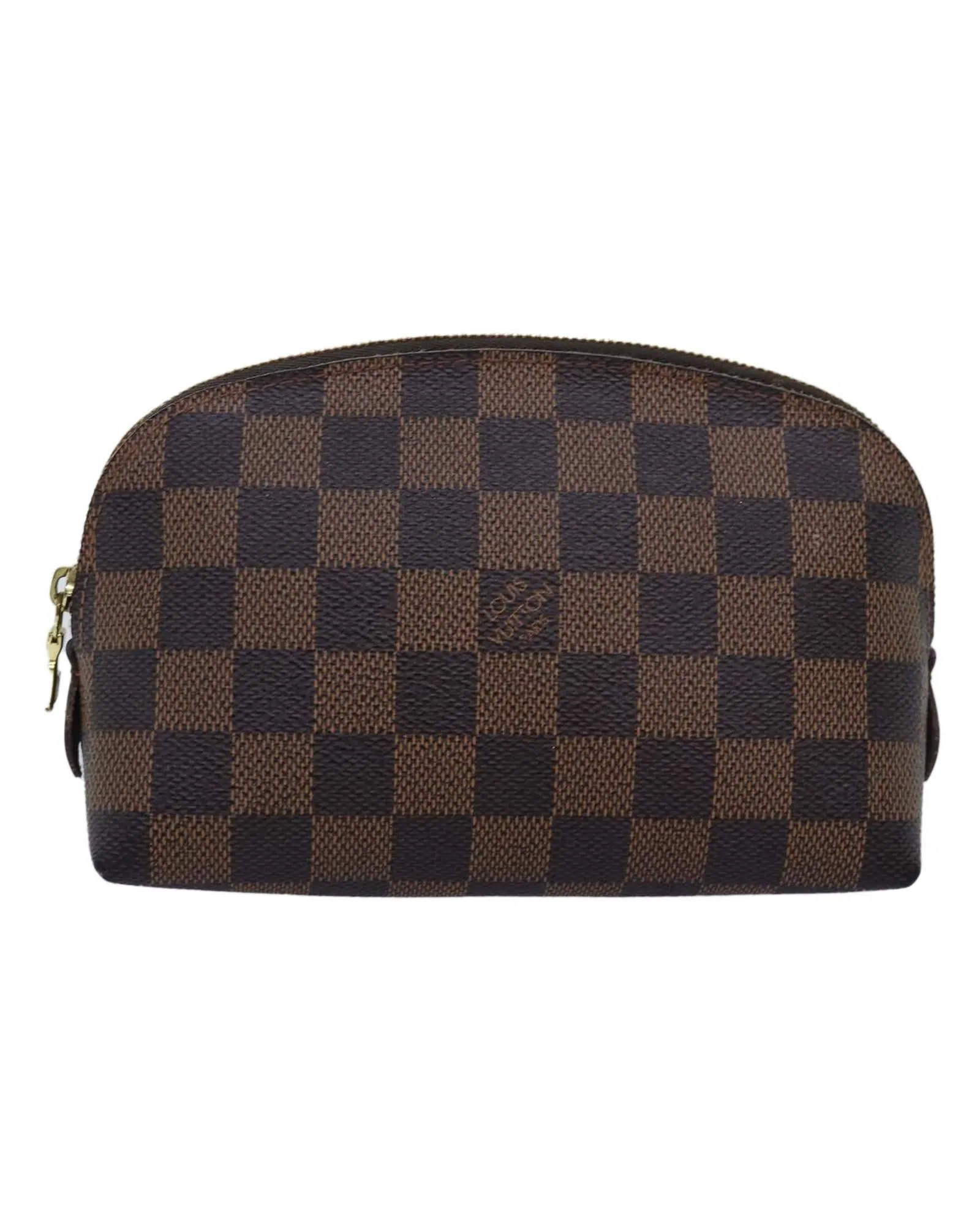 Damier Ebene Pouchette Cosmetic PM - Canvas Material Spain Made