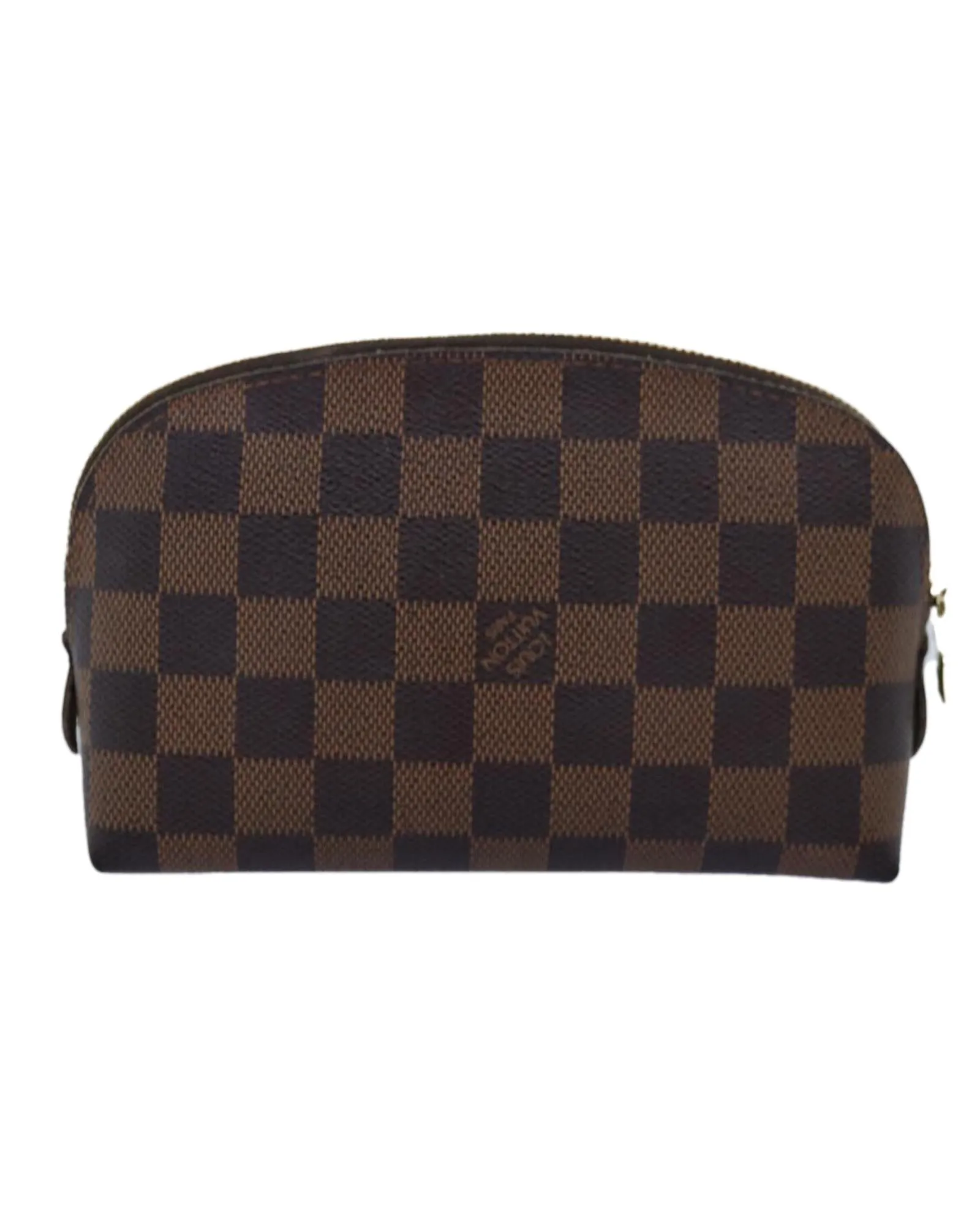 Damier Ebene Pouchette Cosmetic PM - Canvas Material Spain Made