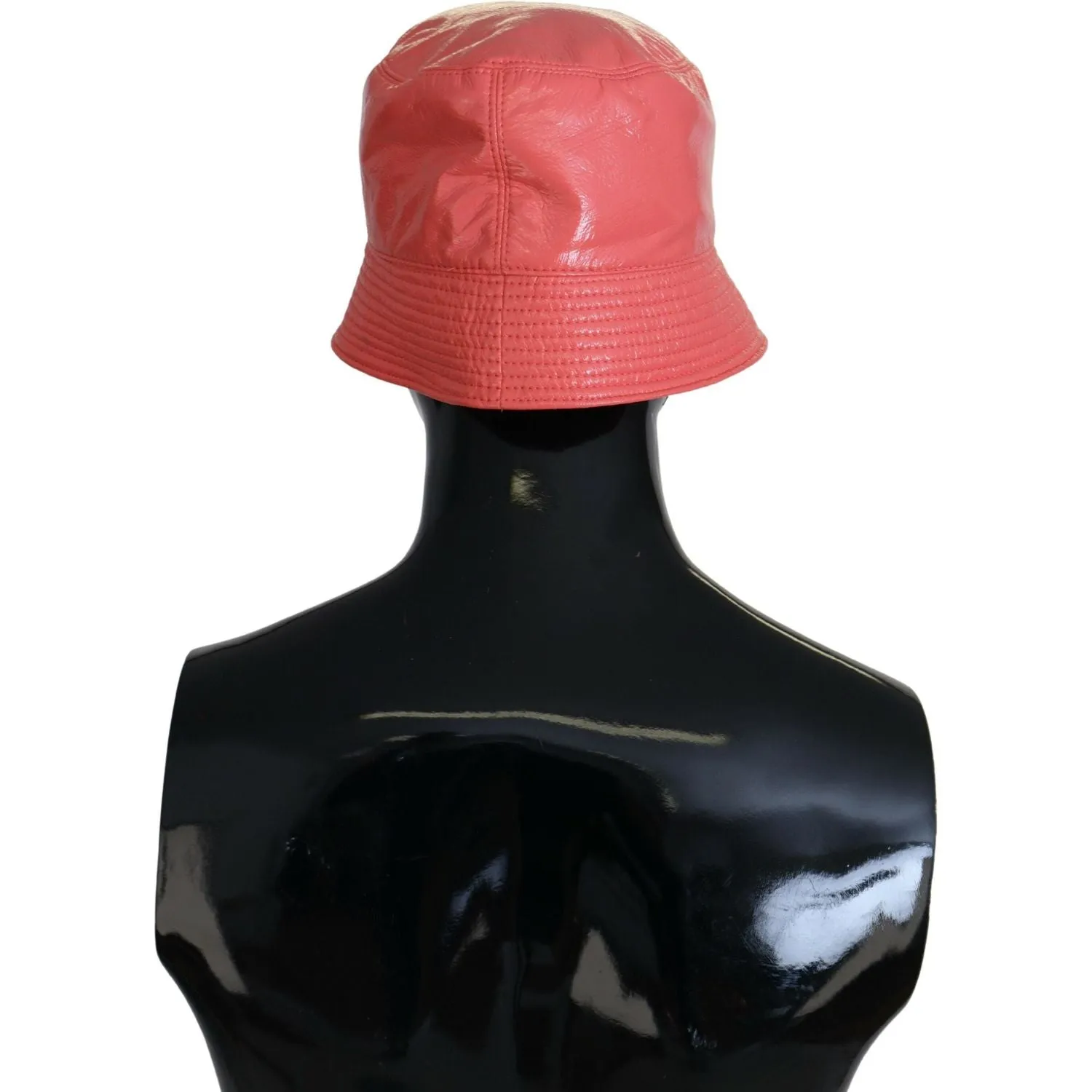 Dolce & Gabbana Elegant Peach Bucket Hat - Summer Chic Essential