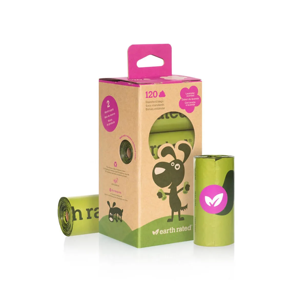 Earth Rated Extra Thick Standard Dog Waste Bags