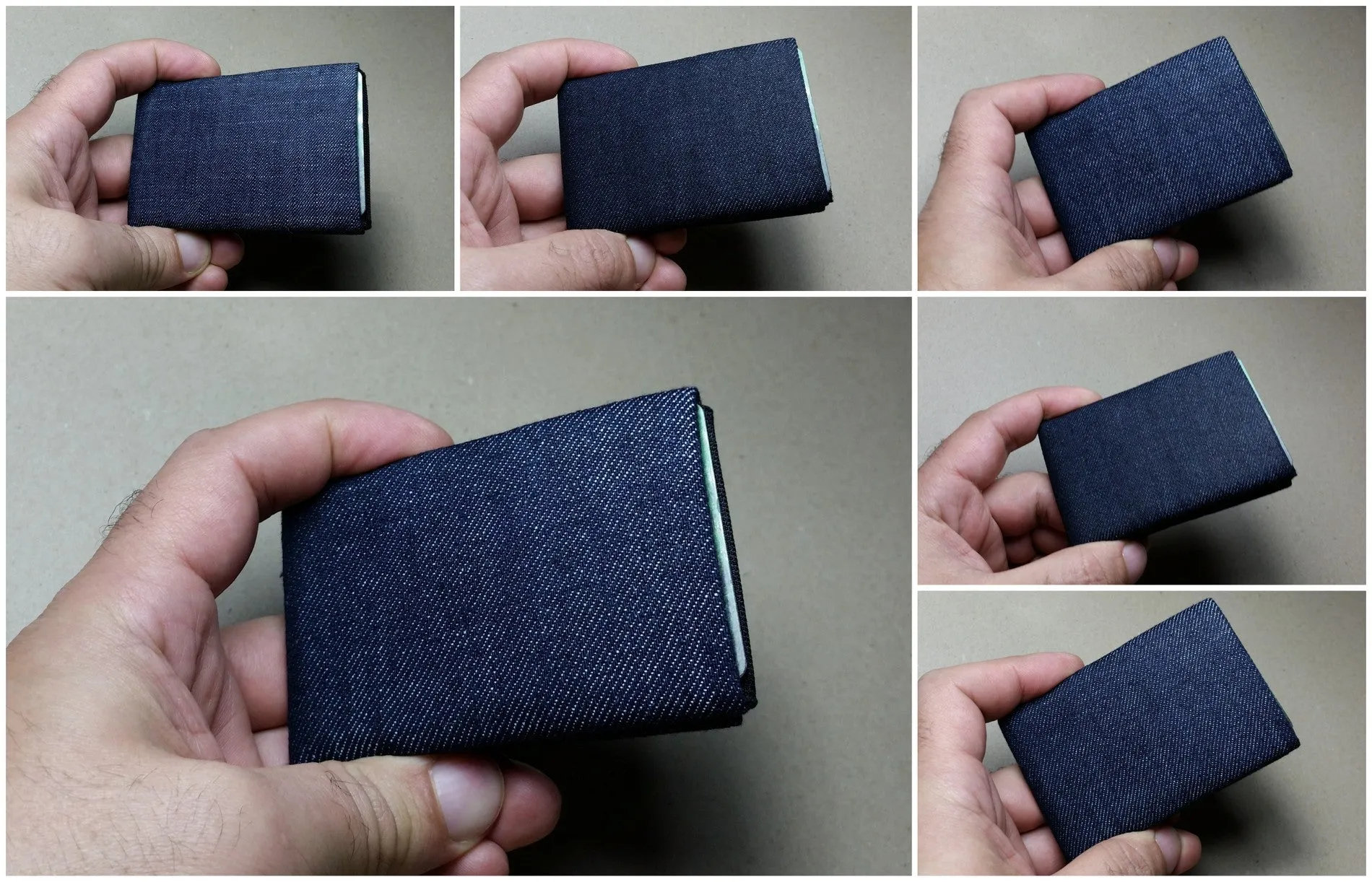 Effortlessly Cool: Discover Our Vegan Denim Mens Wallets - RFID blocking 4  1