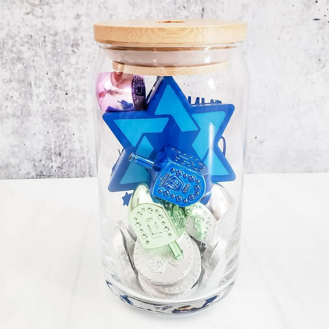 Get Lit Funny Hanukkah Self Care Gift Box by Salt and Sparkle