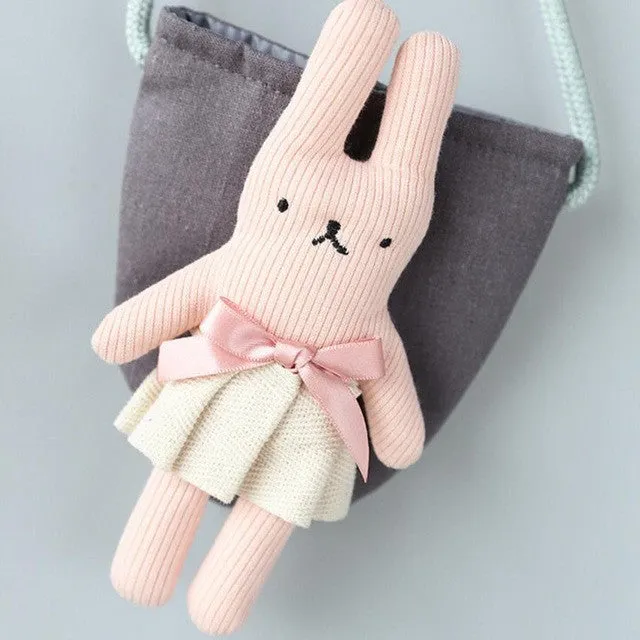 Girls Women Wallet Card Top Quality  Baby Rabbit Fashion New Arrival Cute Storage Bag Shoulder Bag Billetera Carteira 17Apr25