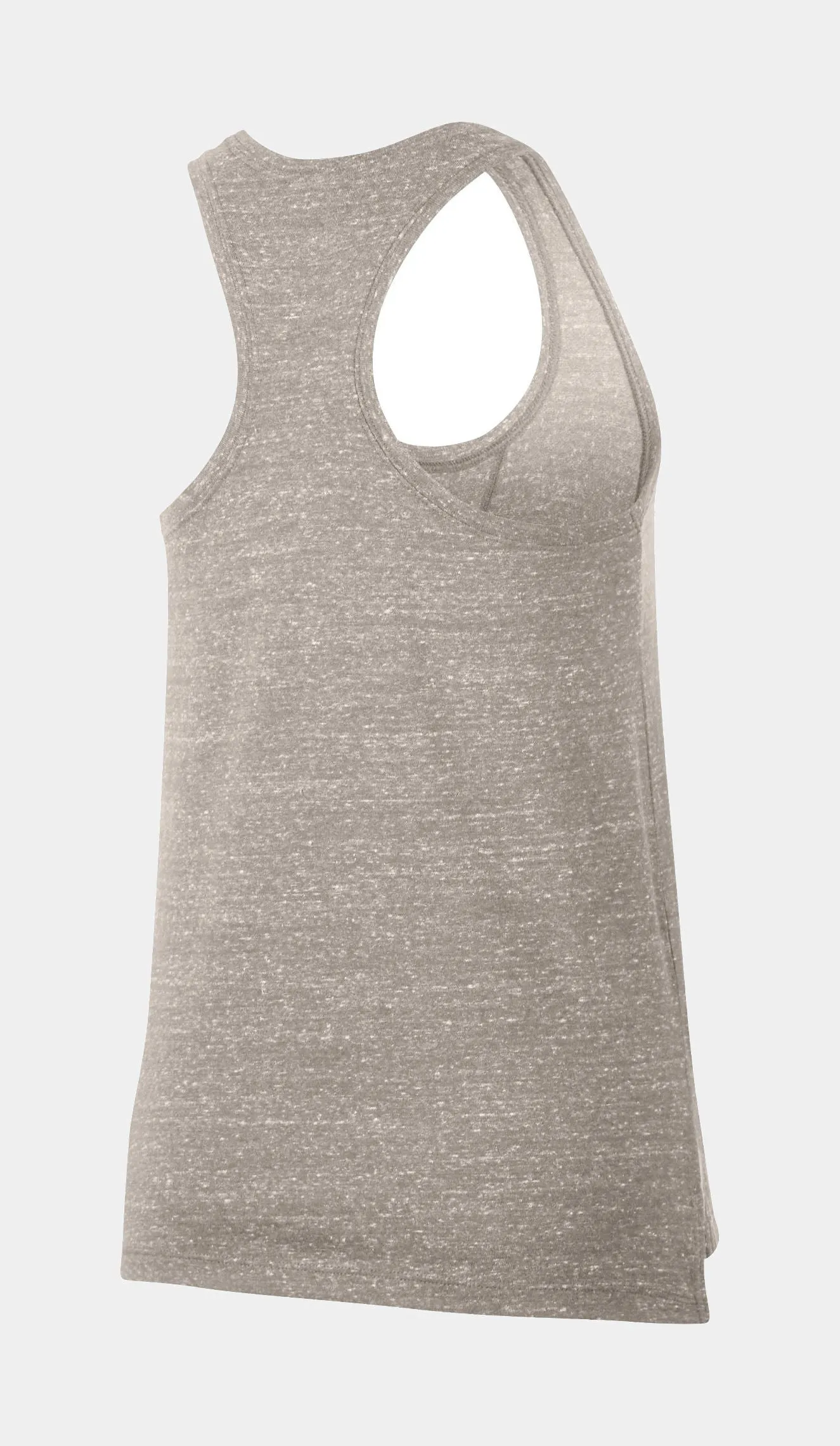 Gym Tank Womens Sleeveless Shirt (Grey)