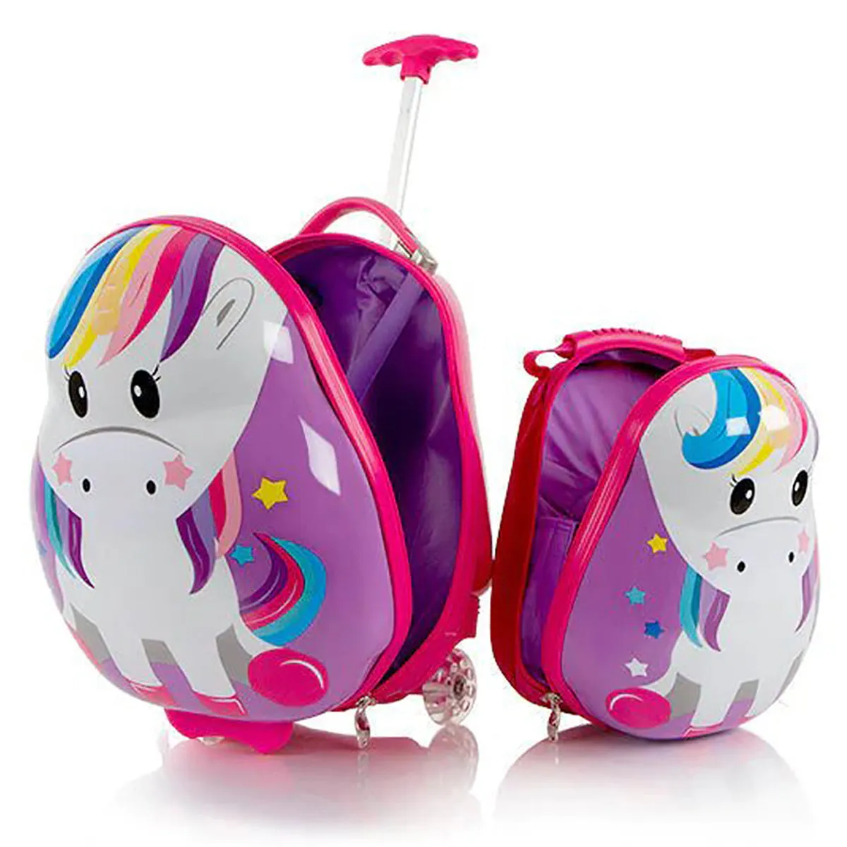 Heys Travel Tots Unicorn Luggage & Backpack Set