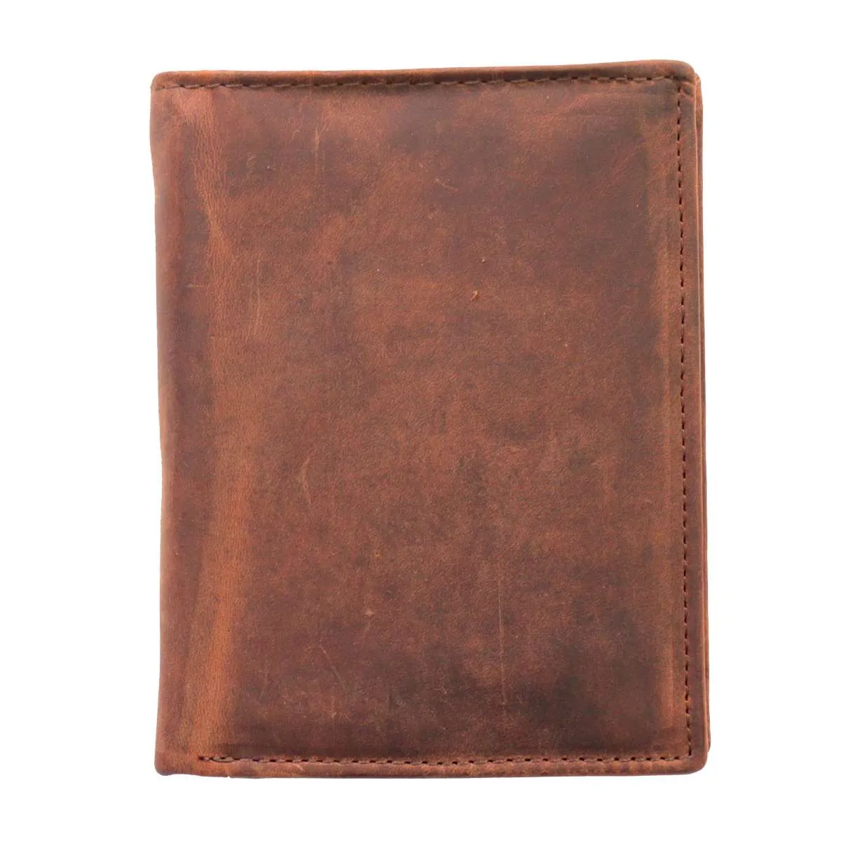 Hot Leathers Bifold Leather Wallet with RFID WLD1032