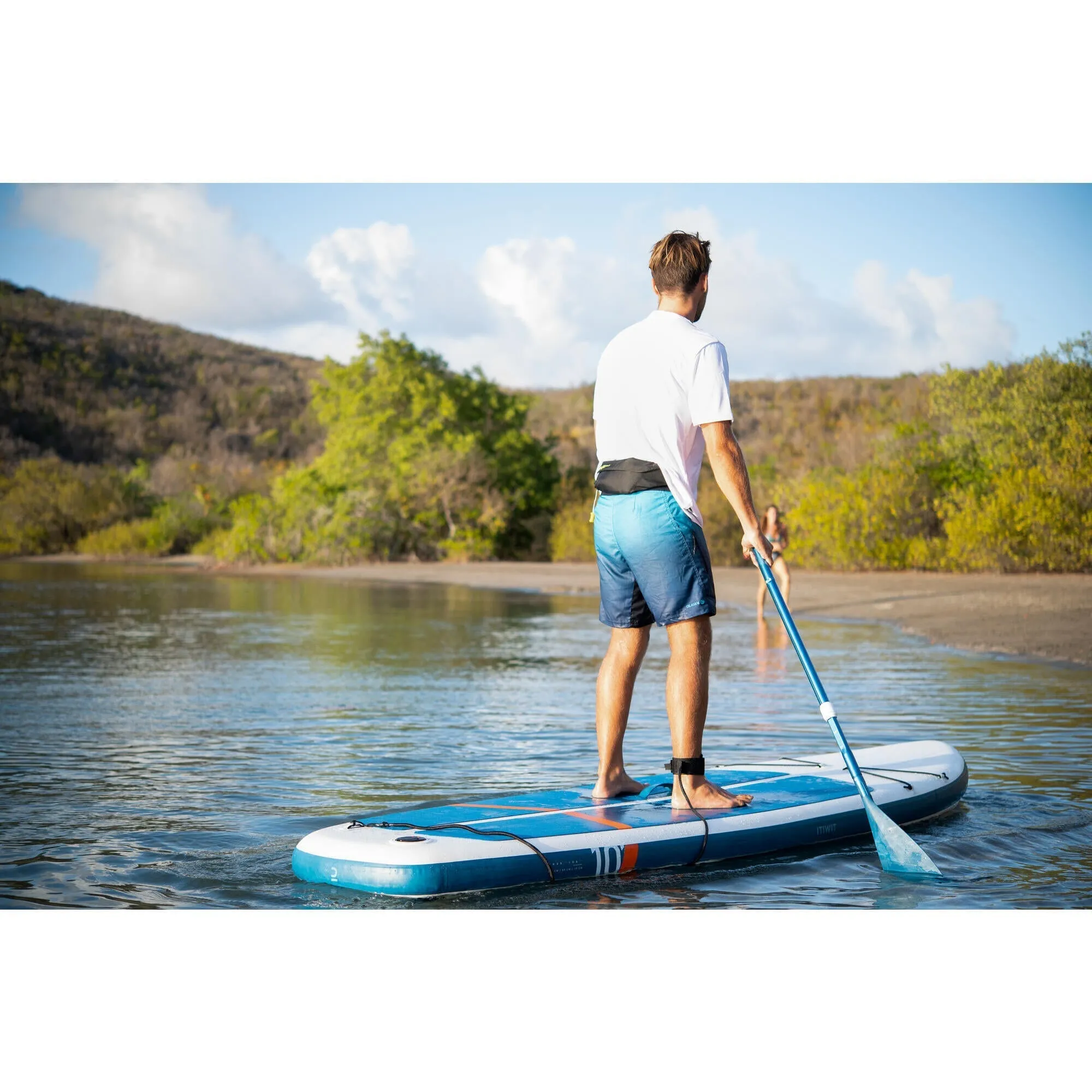 Itiwit Adult Ultra compact Large User >175lb Inflatable Stand Up Paddle