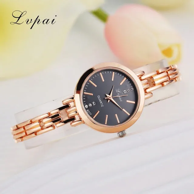 Lvpai Brand Luxury Women Bracelet Watches Fashion Women Dress Wristwatch Ladies Business Quartz Sport Watch LP025