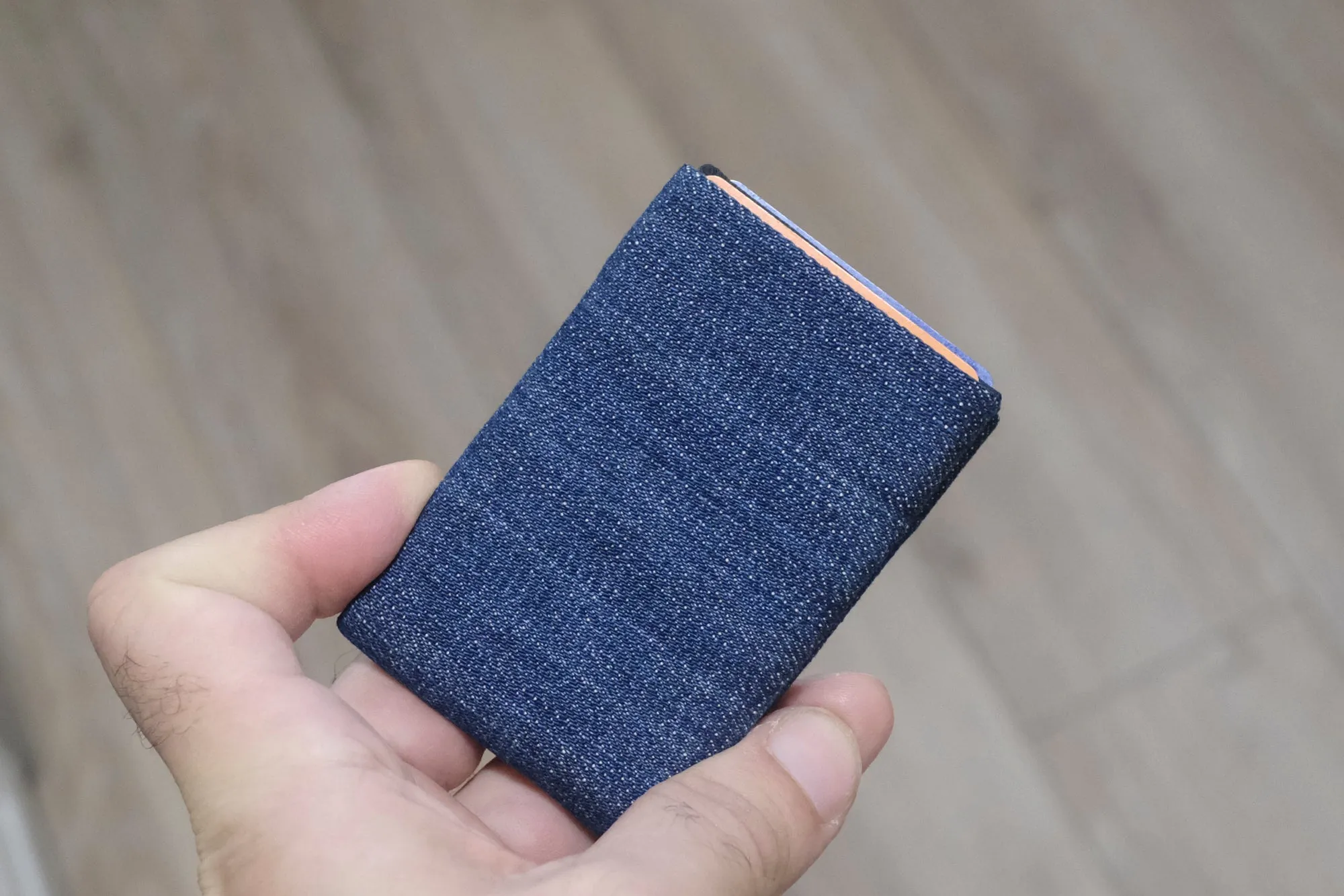 Minimalist Wallet - Mens Wallets - RFID Wallet - Carry Your Essentials in Style with Our Sustainable Recycled Denim