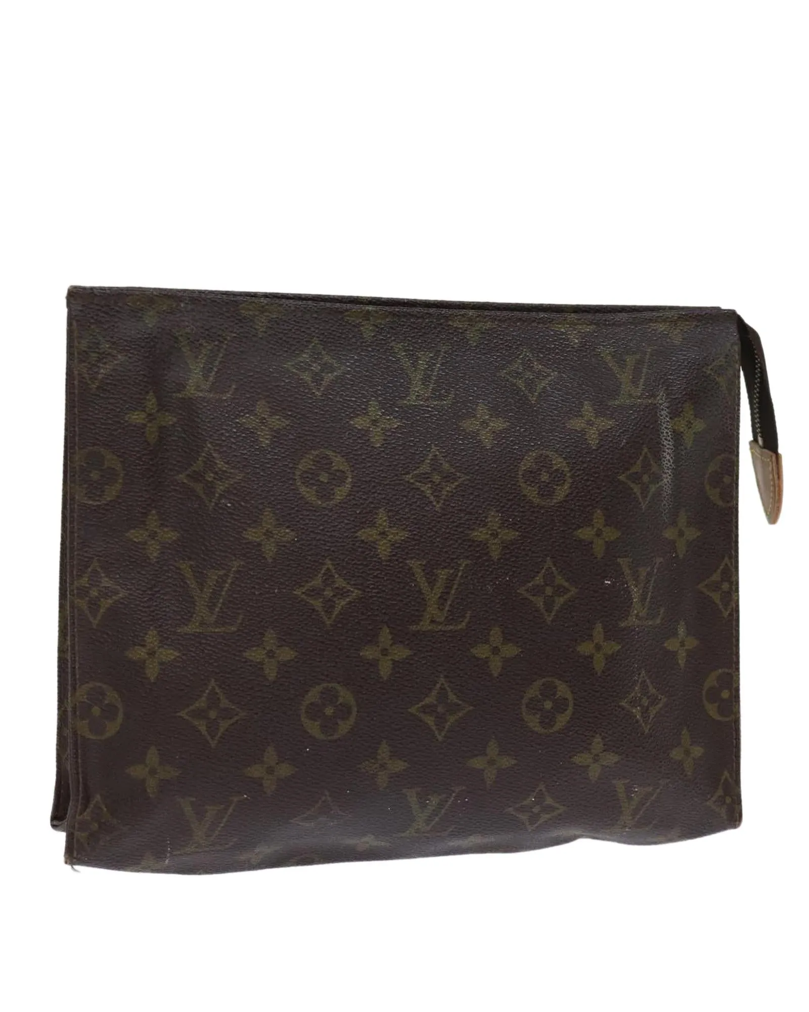 Monogram Canvas Pouch with Accessories - French-made LV Authenticated