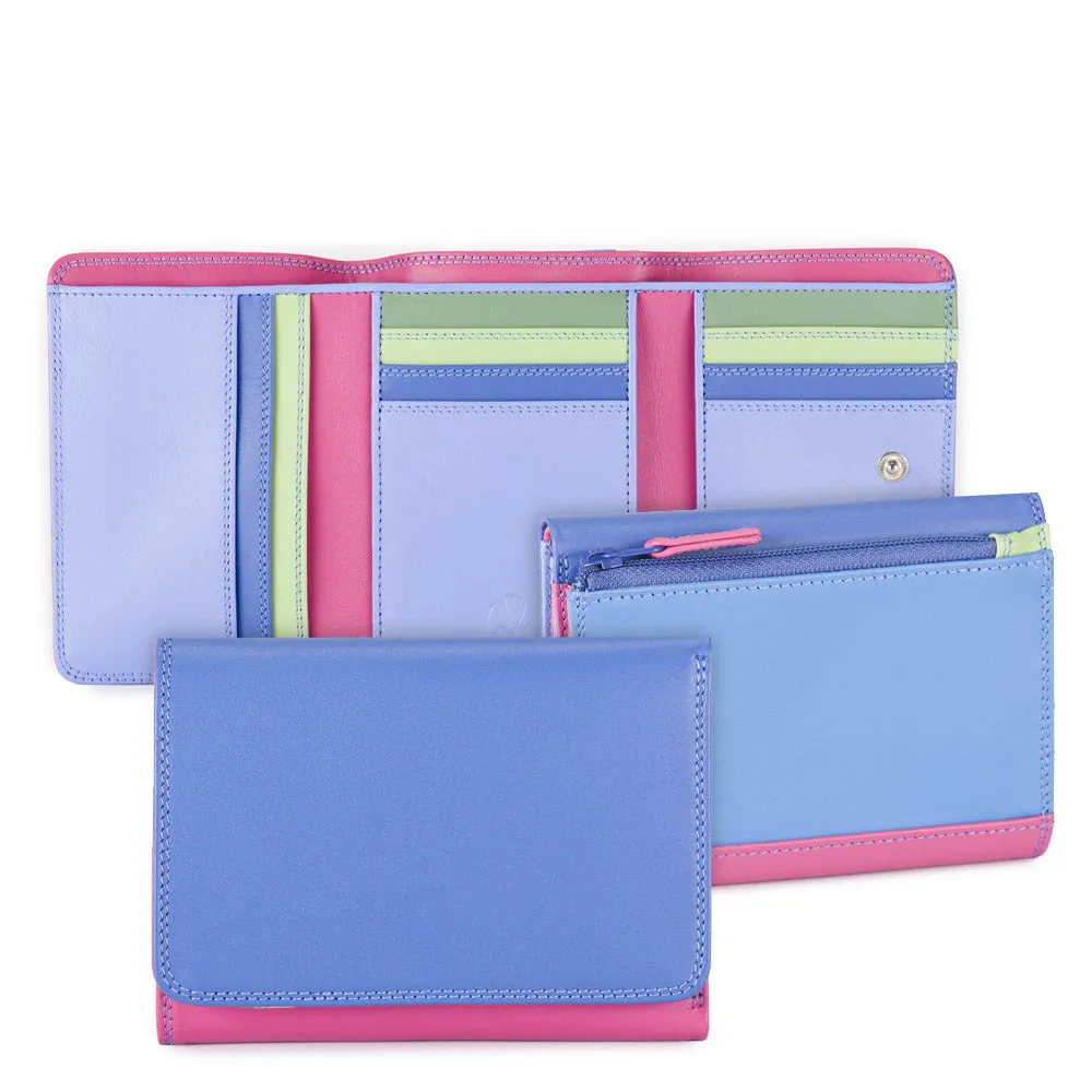 Mywalit trifold wallet with outer zip section