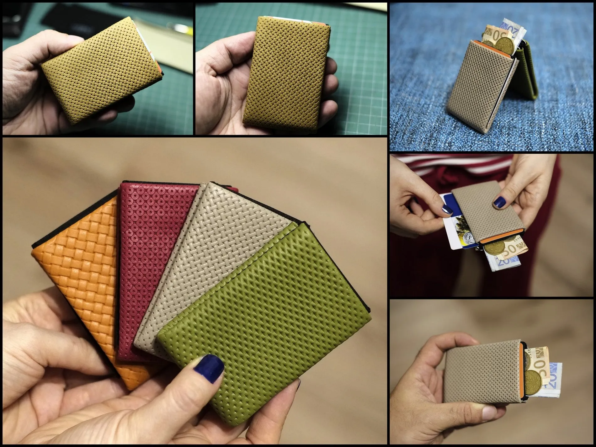 Nero Wallet 04 Design Series - Simplify Your Life with Our Sleek and Stylish Minimalist Wallets - FULL RFID blocking