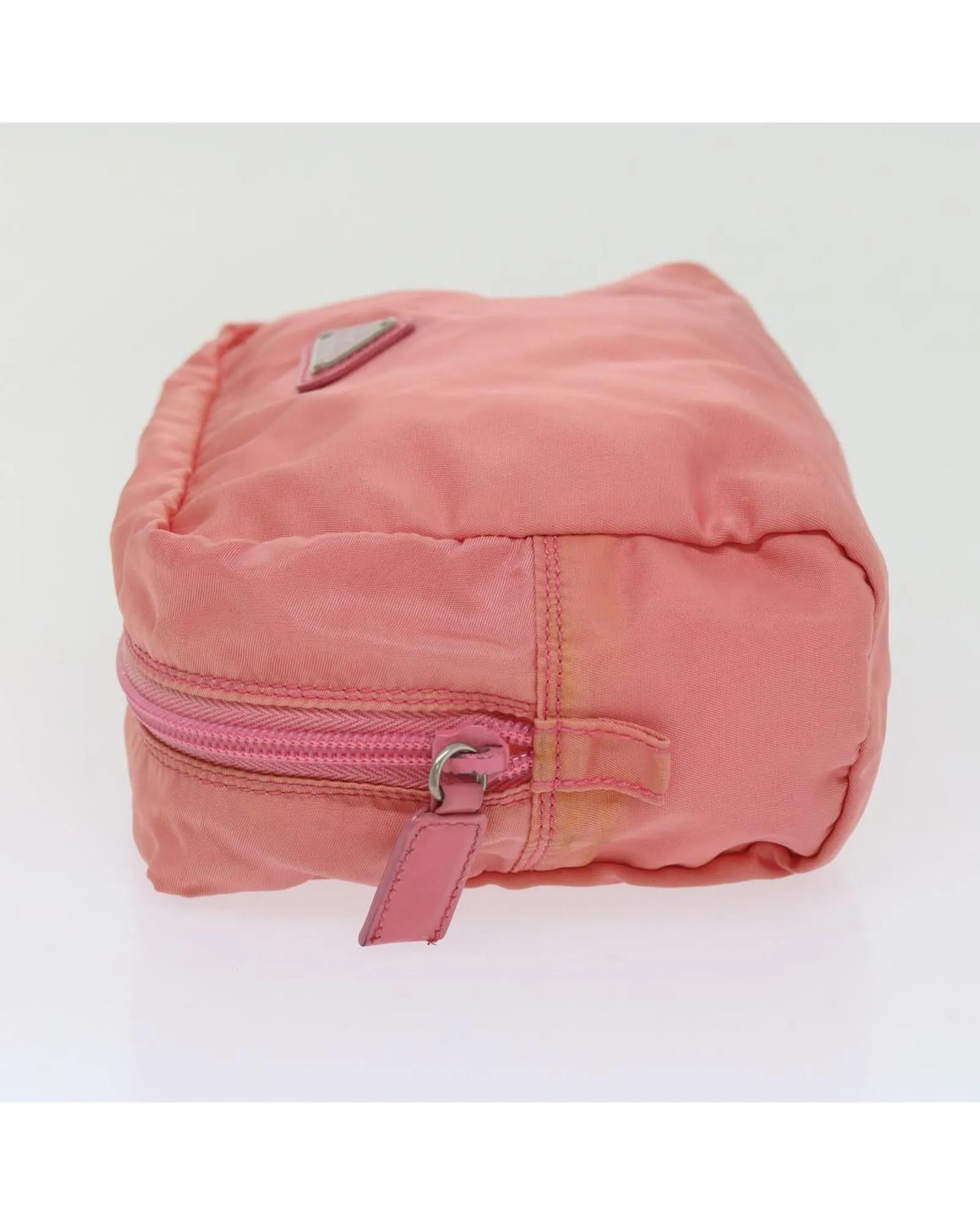 Nylon Pink Pouch - Italian Made Luxury Accessory