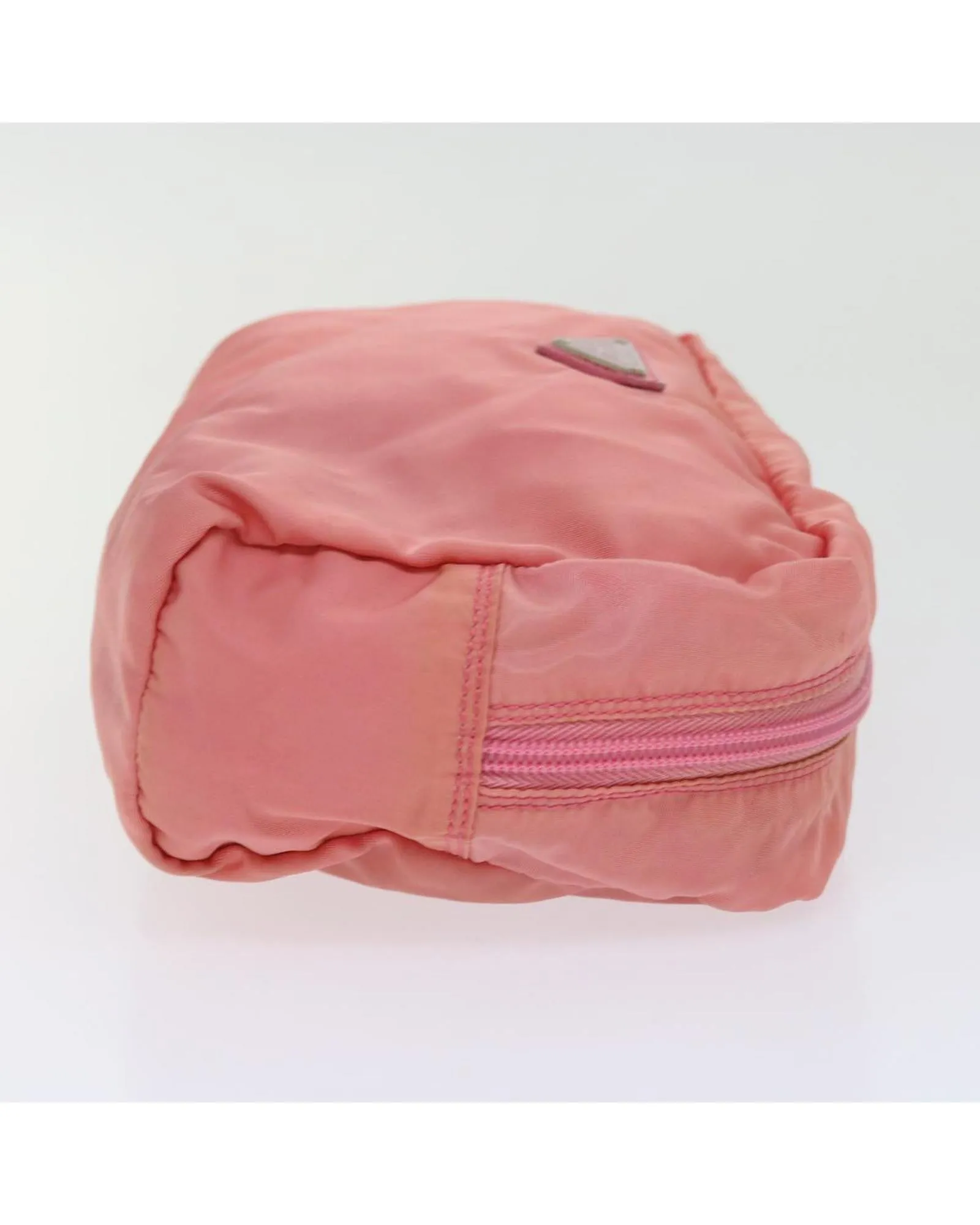 Nylon Pink Pouch - Italian Made Luxury Accessory