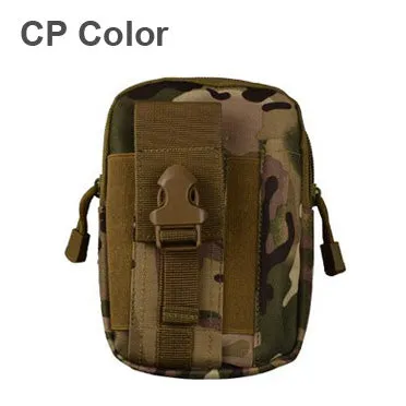 Outdoor Camping Climbing Bag Tactical Military Molle Hip Waist Belt  Wallet Pouch Purse Phone Case for iPhone 7 for Samsung