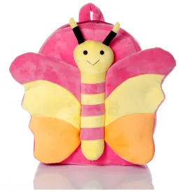 Plush Soft Butterfly Bag 30 Cms (Pink)