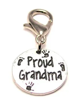 Proud Grandma Zipper Pull