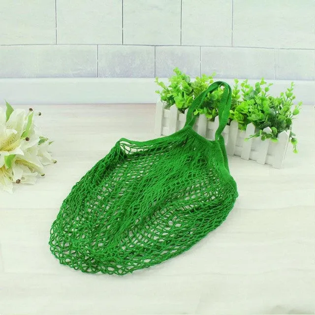 Reusable Grocery Beach Bags Shopping Bag Women Designer Handbag Tote Foldable Shopping Mesh Bag