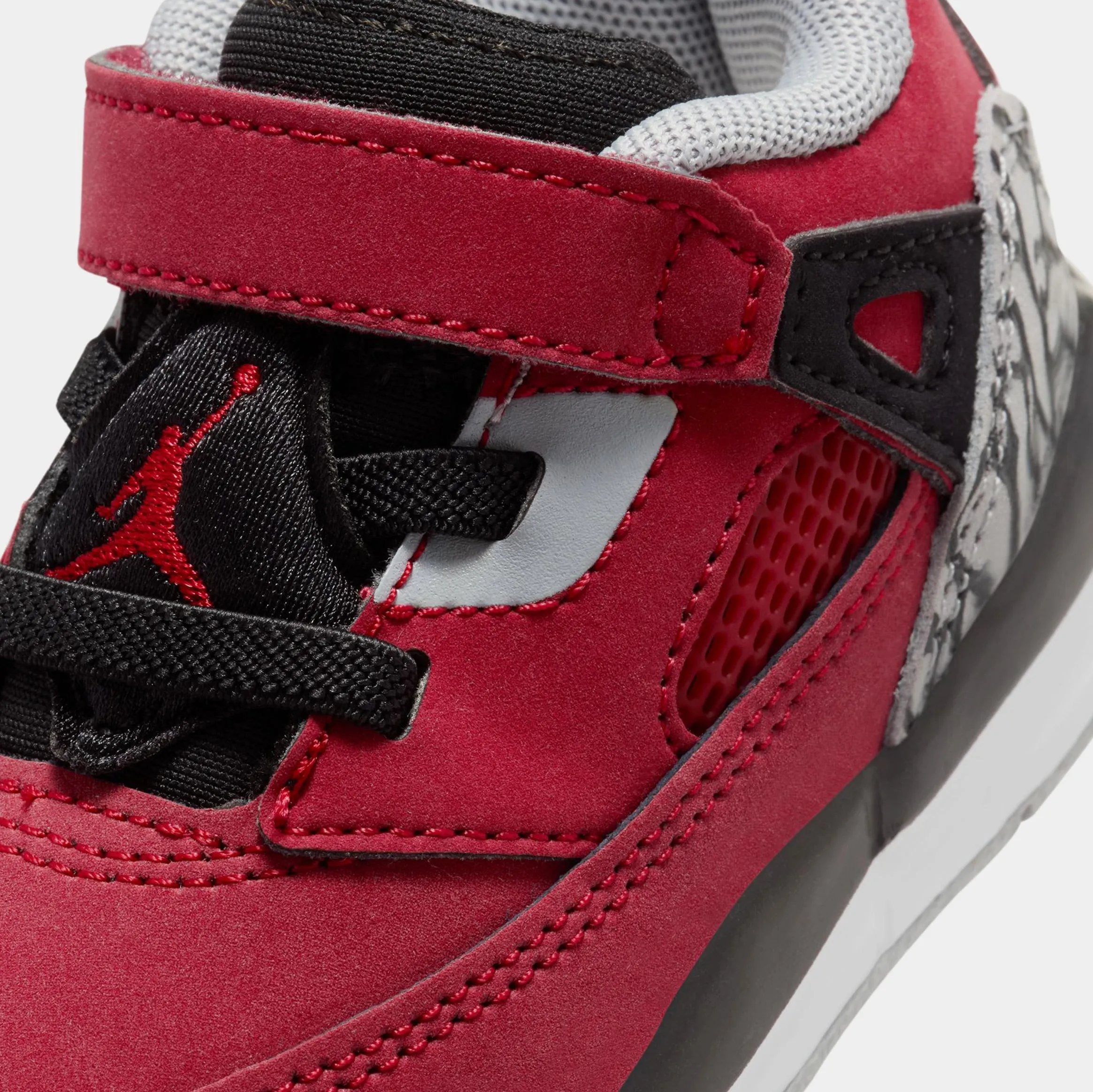 Spizike Low Toro Infant Toddler Lifestyle Shoes (Gym Red/Wolf Grey/Cool Grey/Black)