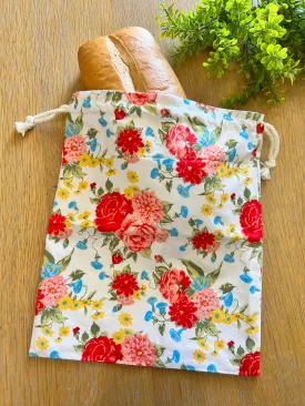 Sweet Rose Bread Bag