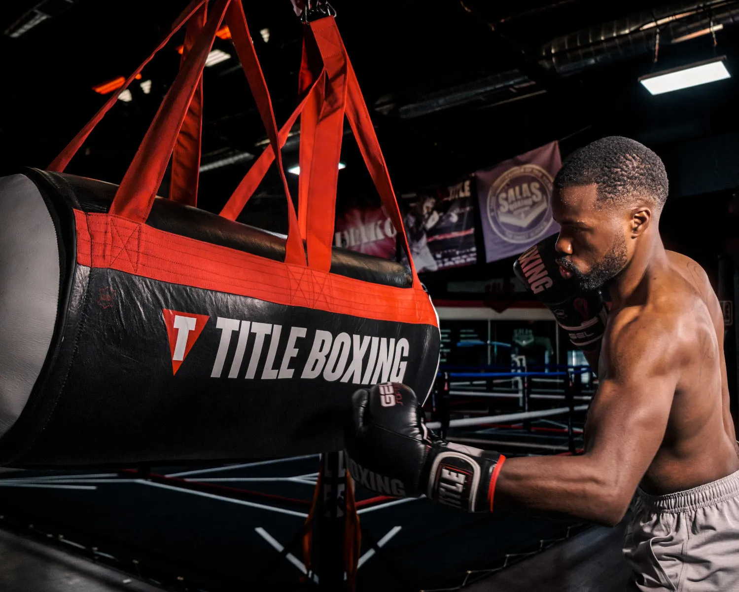 TITLE Boxing Premier Leather Uppercut Bag