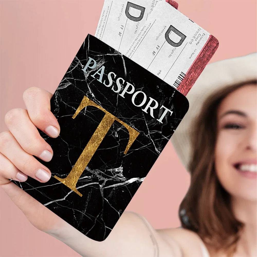 Trendy Wedding Gift Lover Couple Passport Cover Travel Bag