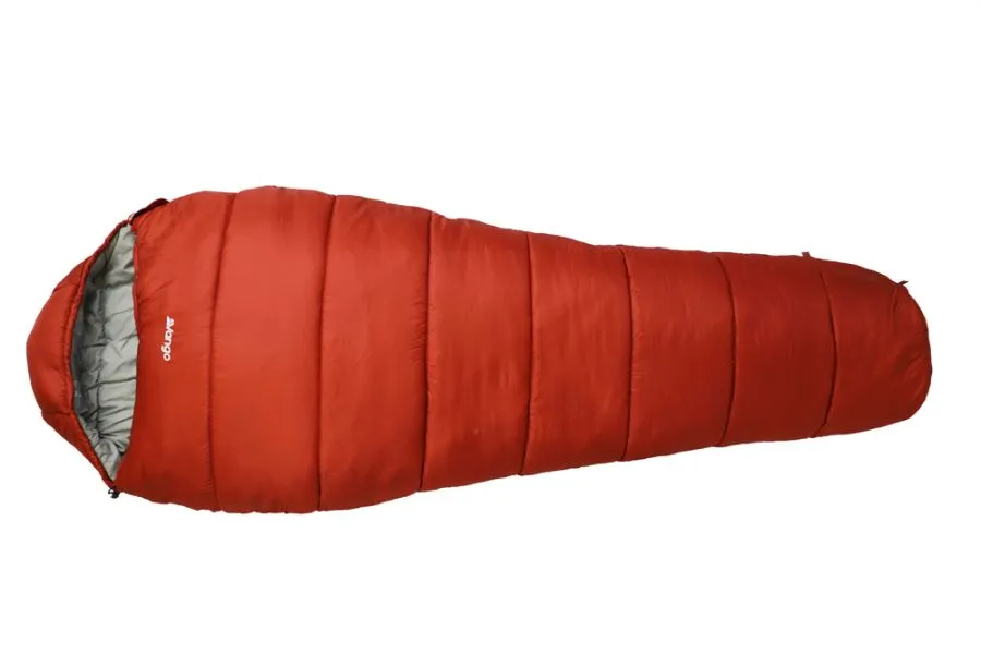 Vango Nitestar Alpha 450 Children's Sleeping Bag in Harissa (4 Season / 210cm long)